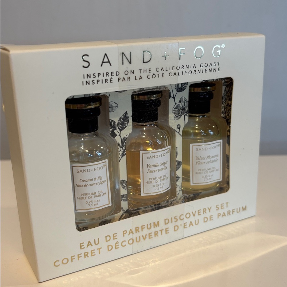 Sand + Fog Eau de Parfum Discovery Set of 3 oil rollers BNIB - Picture 8 of 10